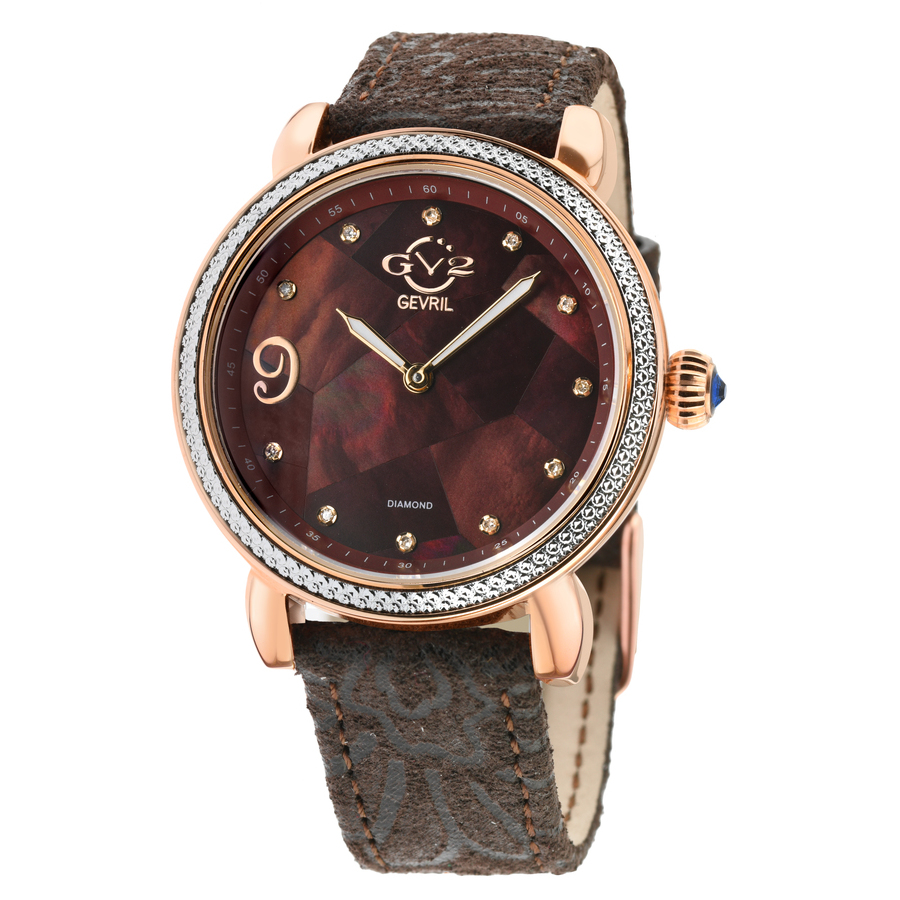 gv2 by gevril ravenna floral quartz diamond mother of pearl dial ladies watch 12604f gv2 by gevril ravenna floral quartz diamond mother of pearl dial ladies watch 12604f