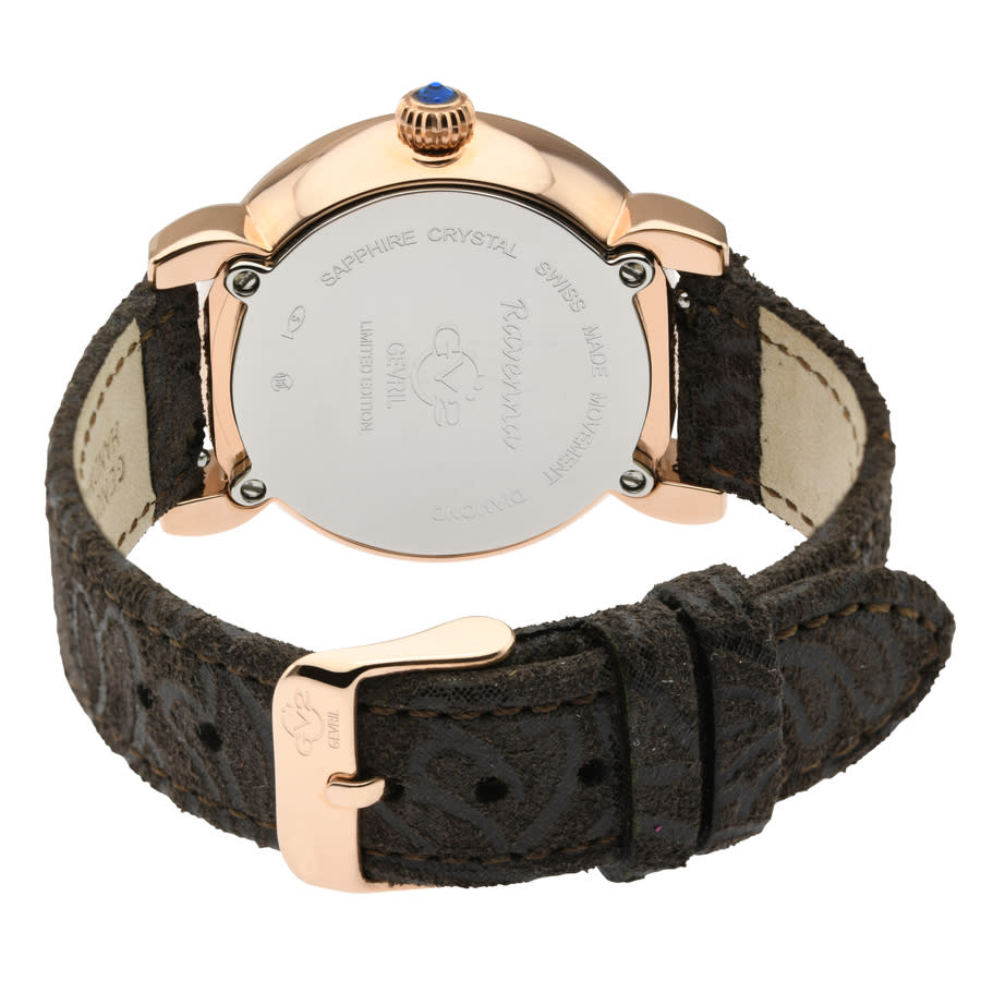 gv2 by gevril ravenna floral quartz diamond mother of pearl dial ladies watch 12604f gv2 by gevril ravenna floral quartz diamond mother of pearl dial ladies watch 12604f