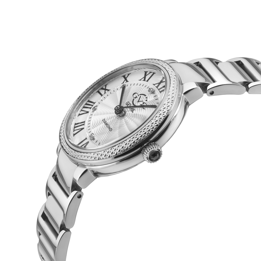 gv2 by gevril rome brillante quartz white dial ladies watch 122100b gv2 by gevril rome brillante quartz white dial ladies watch 122100b