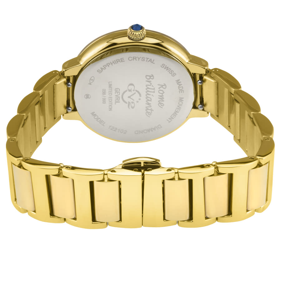 gv2 by gevril rome brillante quartz white dial ladies watch 122102b gv2 by gevril rome brillante quartz white dial ladies watch 122102b