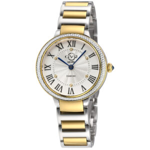 Витрина gv2 by gevril rome brillante quartz white dial ladies watch 122103b