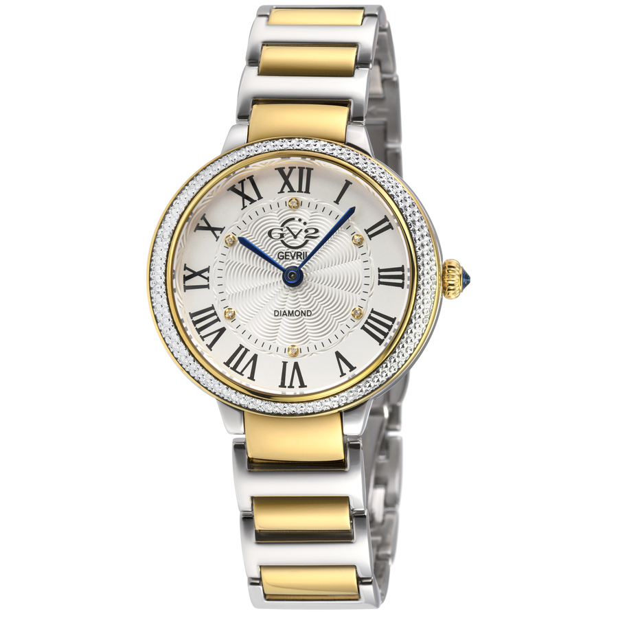 gv2 by gevril rome brillante quartz white dial ladies watch 122103b gv2 by gevril rome brillante quartz white dial ladies watch 122103b