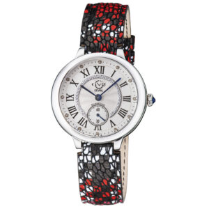 Home gv2 by gevril rome quartz white dial ladies watch 12200s