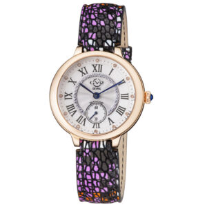 Home gv2 by gevril rome quartz white dial ladies watch 12201s