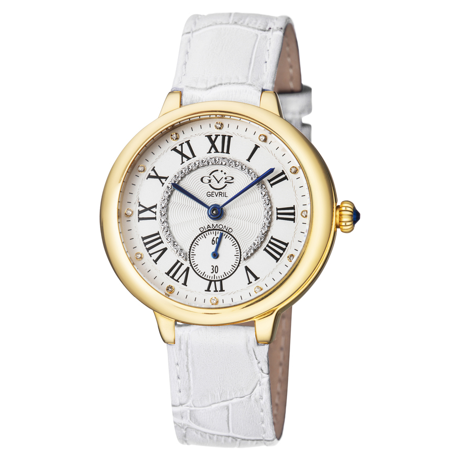 gv2 by gevril rome quartz white dial ladies watch 12202 gv2 by gevril rome quartz white dial ladies watch 12202