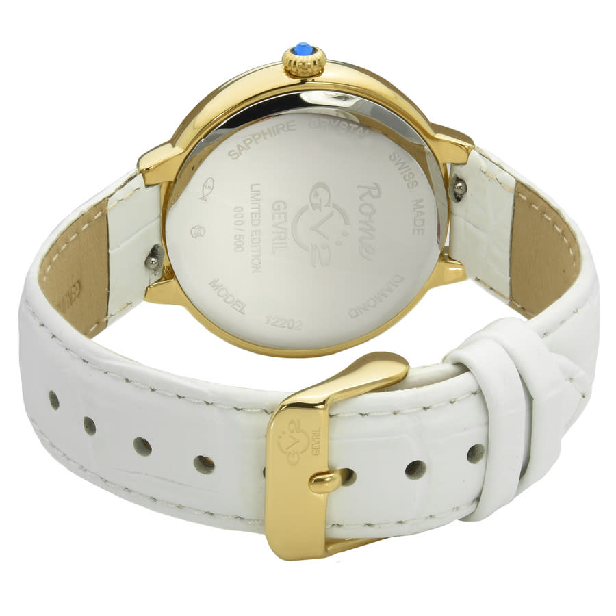 gv2 by gevril rome quartz white dial ladies watch 12202 gv2 by gevril rome quartz white dial ladies watch 12202