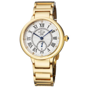 Home gv2 by gevril rome quartz white dial ladies watch 12202b