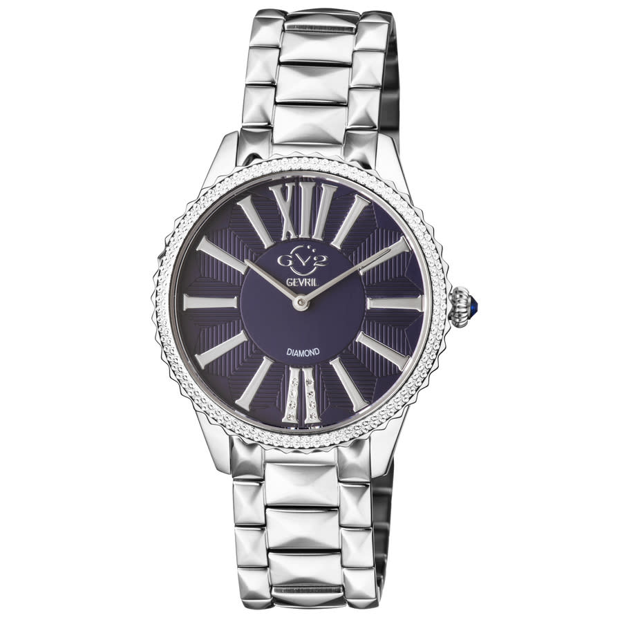 gv2 by gevril siena quartz blue dial ladies watch 11722 gv2 by gevril siena quartz blue dial ladies watch 11722