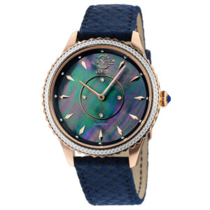 Home gv2 by gevril siena quartz diamond mother of pearl dial ladies watch 11705 425.e