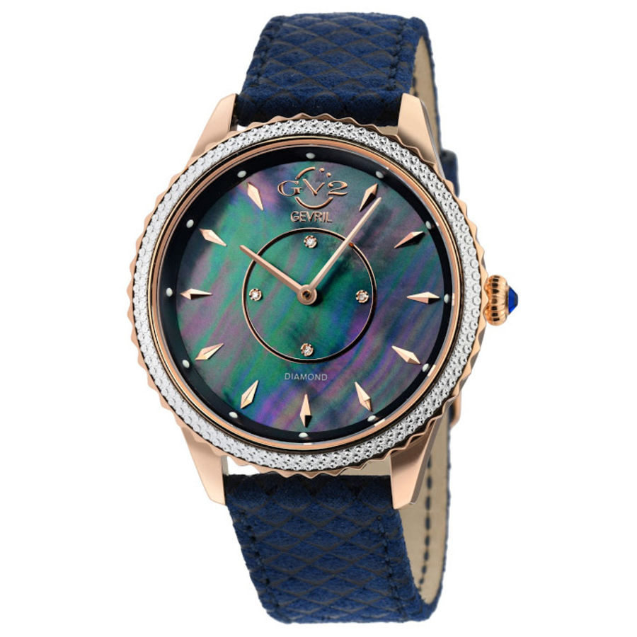 gv2 by gevril siena quartz diamond mother of pearl dial ladies watch 11705 425.e gv2 by gevril siena quartz diamond mother of pearl dial ladies watch 11705 425.e