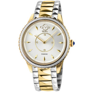 Home gv2 by gevril siena quartz silver dial diamond ladies watch 11704 425