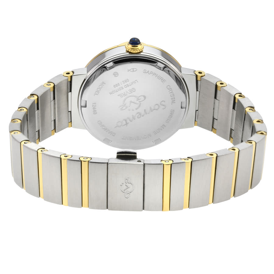 gv2 by gevril sorrento diamond mother of pearl dial ladies watch 12440b gv2 by gevril sorrento diamond mother of pearl dial ladies watch 12440b
