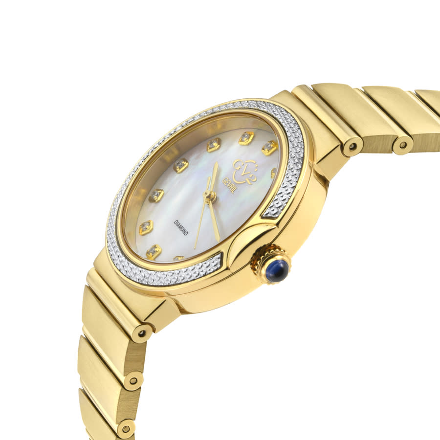gv2 by gevril sorrento diamond mother of pearl dial ladies watch 12442b gv2 by gevril sorrento diamond mother of pearl dial ladies watch 12442b