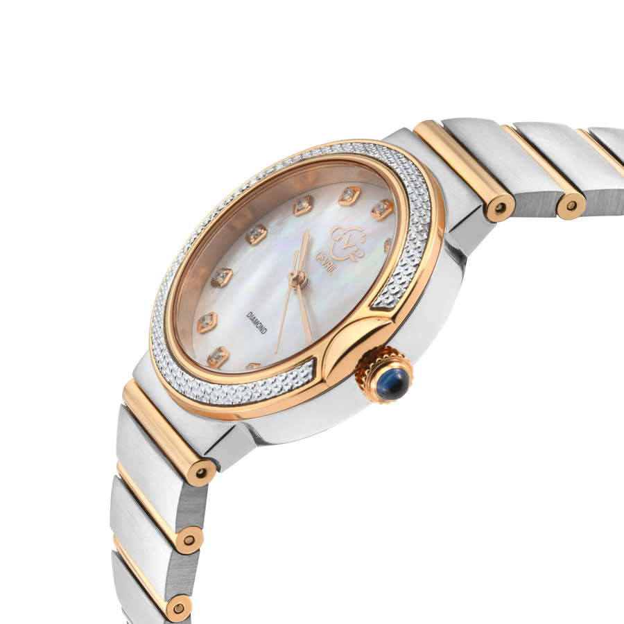 gv2 by gevril sorrento diamond mother of pearl dial ladies watch 12443b gv2 by gevril sorrento diamond mother of pearl dial ladies watch 12443b