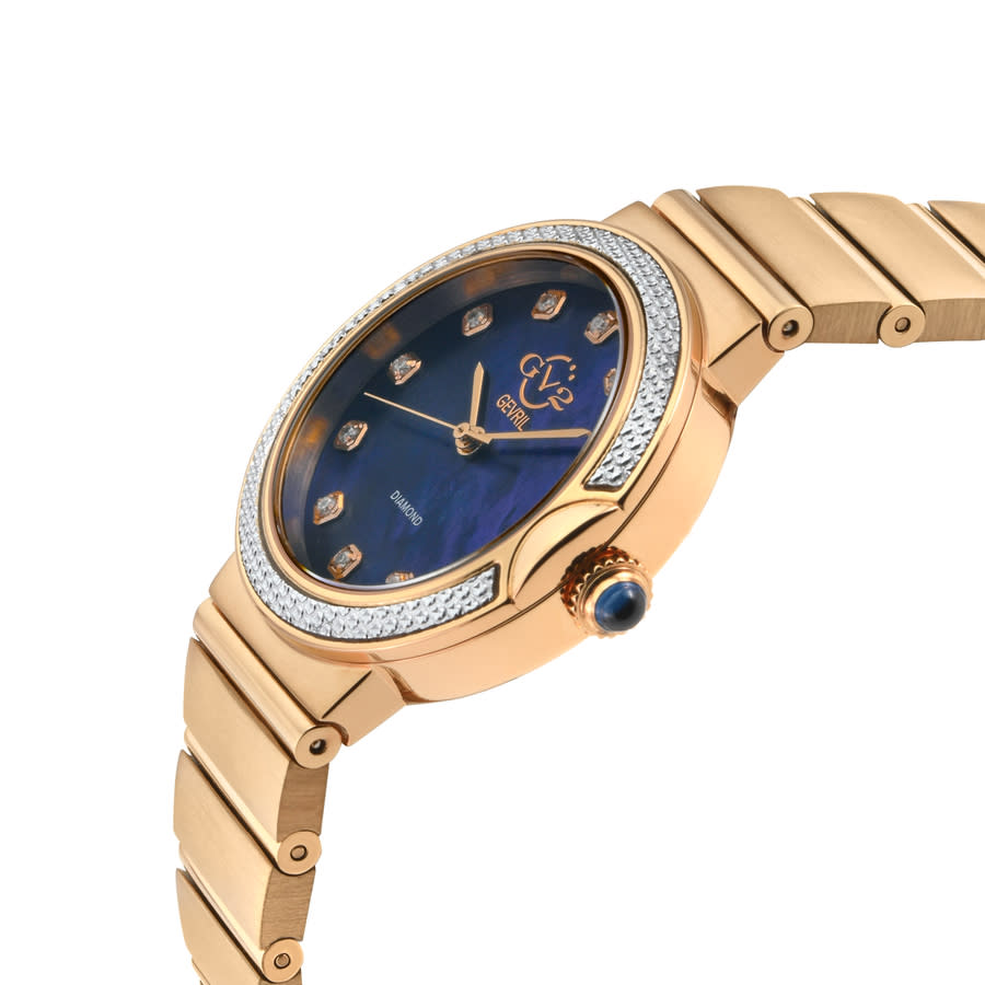 gv2 by gevril sorrento diamond mother of pearl dial ladies watch 12446b gv2 by gevril sorrento diamond mother of pearl dial ladies watch 12446b