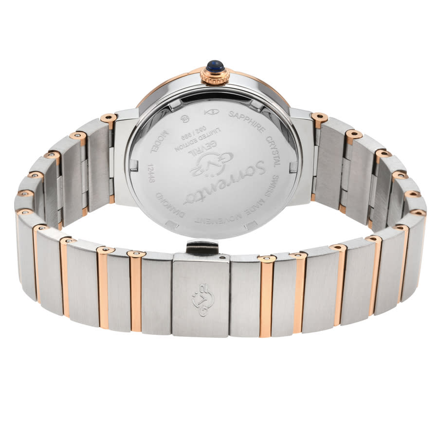 gv2 by gevril sorrento diamond mother of pearl dial ladies watch 12448b gv2 by gevril sorrento diamond mother of pearl dial ladies watch 12448b