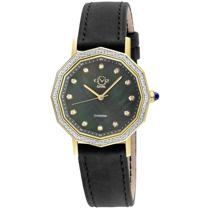 gv2 by gevril spello ii diamond mother of pearl dial ladies watch 14515 gv2 by gevril spello ii diamond mother of pearl dial ladies watch 14515