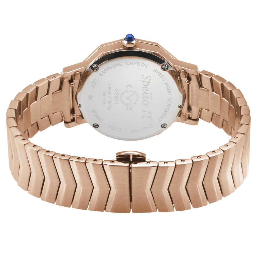 gv2 by gevril spello ii diamond mother of pearl dial ladies watch 14518b gv2 by gevril spello ii diamond mother of pearl dial ladies watch 14518b