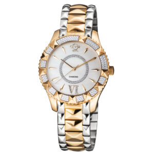gv2 by gevril venice quartz diamond white dial ladies watch 11716 929