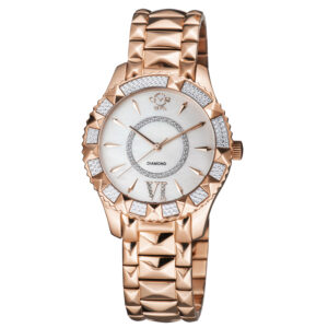 Home gv2 by gevril venice diamond quartz white dial ladies watch 11711 929
