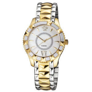 Home gv2 by gevril venice quartz white dial ladies watch 11714 425