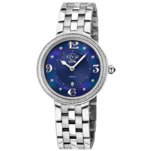 Home gv2 by gevril verona diamond mother of pearl dial ladies watch 12900b