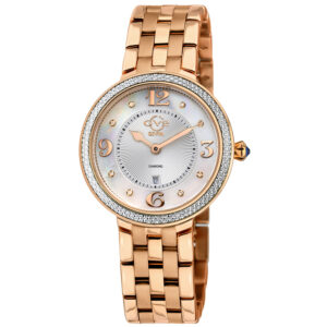 Home gv2 by gevril verona diamond mother of pearl dial ladies watch 12902b