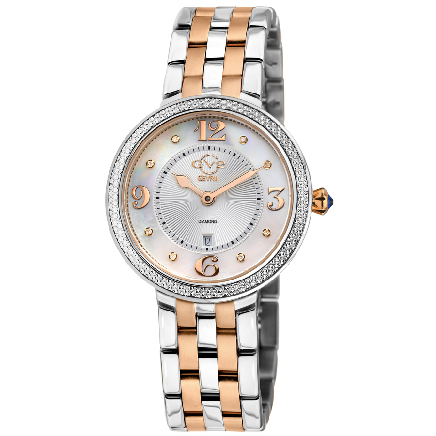 gv2 by gevril verona diamond mother of pearl dial ladies watch 12904b gv2 by gevril verona diamond mother of pearl dial ladies watch 12904b