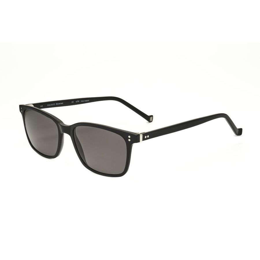hackett men's black rectangular sunglasses hebs182 hackett men's black rectangular sunglasses hebs182