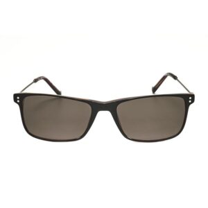 Home hackett men's black rectangular sunglasses hebs263 039 4