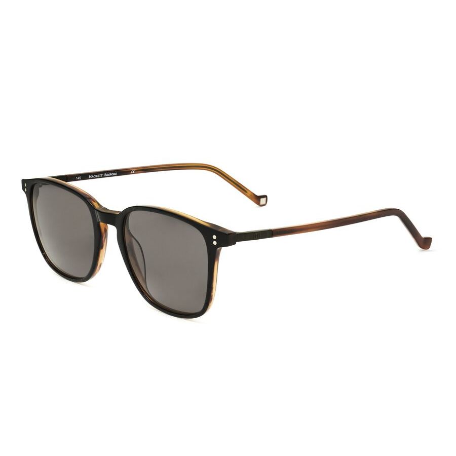 hackett men's black rectangular sunglasses hebs267 039 1 hackett men's black rectangular sunglasses hebs267 039 1