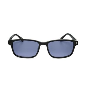 Home hackett men's black rectangular sunglasses hek1258
