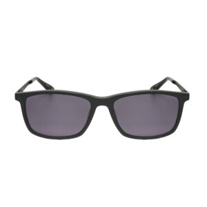 hackett men's black rectangular sunglasses heks1252 020 2