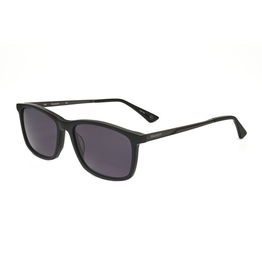 hackett men's black rectangular sunglasses heks1252 020 2 hackett men's black rectangular sunglasses heks1252 020 2