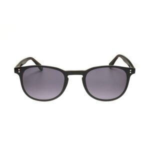 hackett men's black round sunglasses hebs138