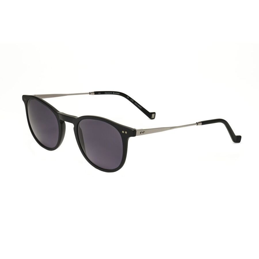 hackett men's black round sunglasses hebs158 hackett men's black round sunglasses hebs158