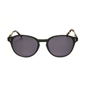 Home hackett men's black round sunglasses hebs286 001 1