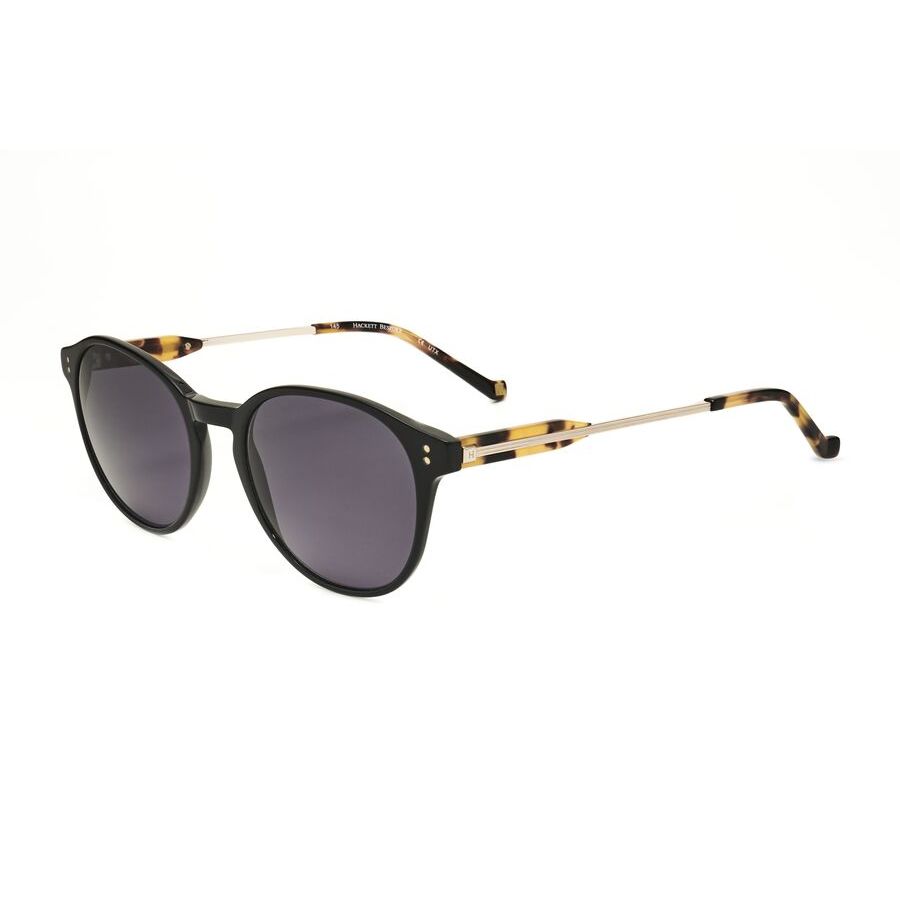 hackett men's black round sunglasses hebs286 001 1 hackett men's black round sunglasses hebs286 001 1