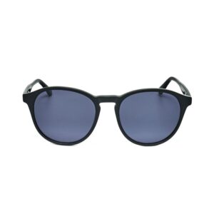 hackett men's black round sunglasses hek1279 002 1