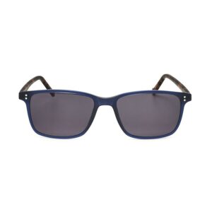 hackett men's blue rectangular sunglasses hebs144