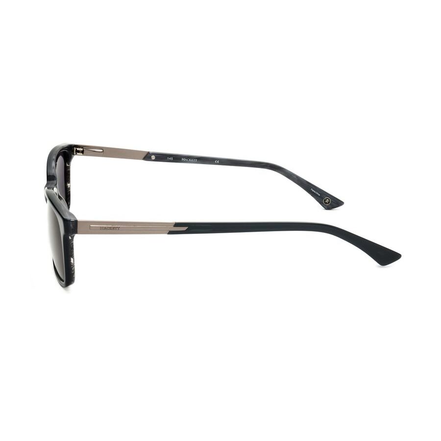 hackett men's blue rectangular sunglasses heks1245 006 3 hackett men's blue rectangular sunglasses heks1245 006 3