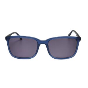 hackett men's blue rectangular sunglasses heks1276
