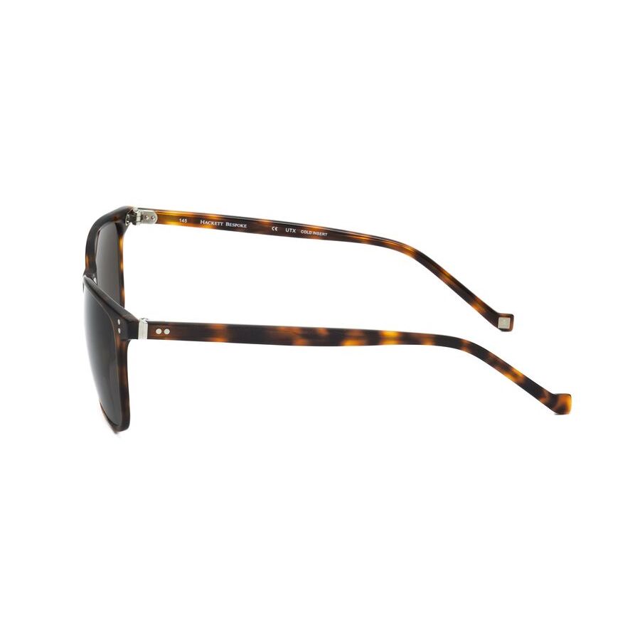 hackett men's brown rectangular sunglasses heb181 hackett men's brown rectangular sunglasses heb181