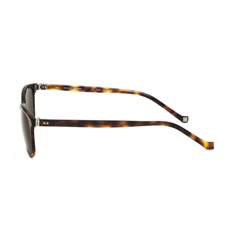hackett men's brown rectangular sunglasses hebs182 01 2 hackett men's brown rectangular sunglasses hebs182 01 2