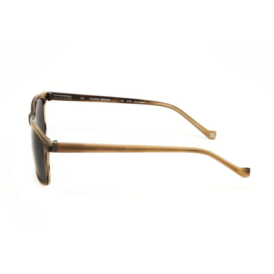 hackett men's brown rectangular sunglasses hebs209 hackett men's brown rectangular sunglasses hebs209
