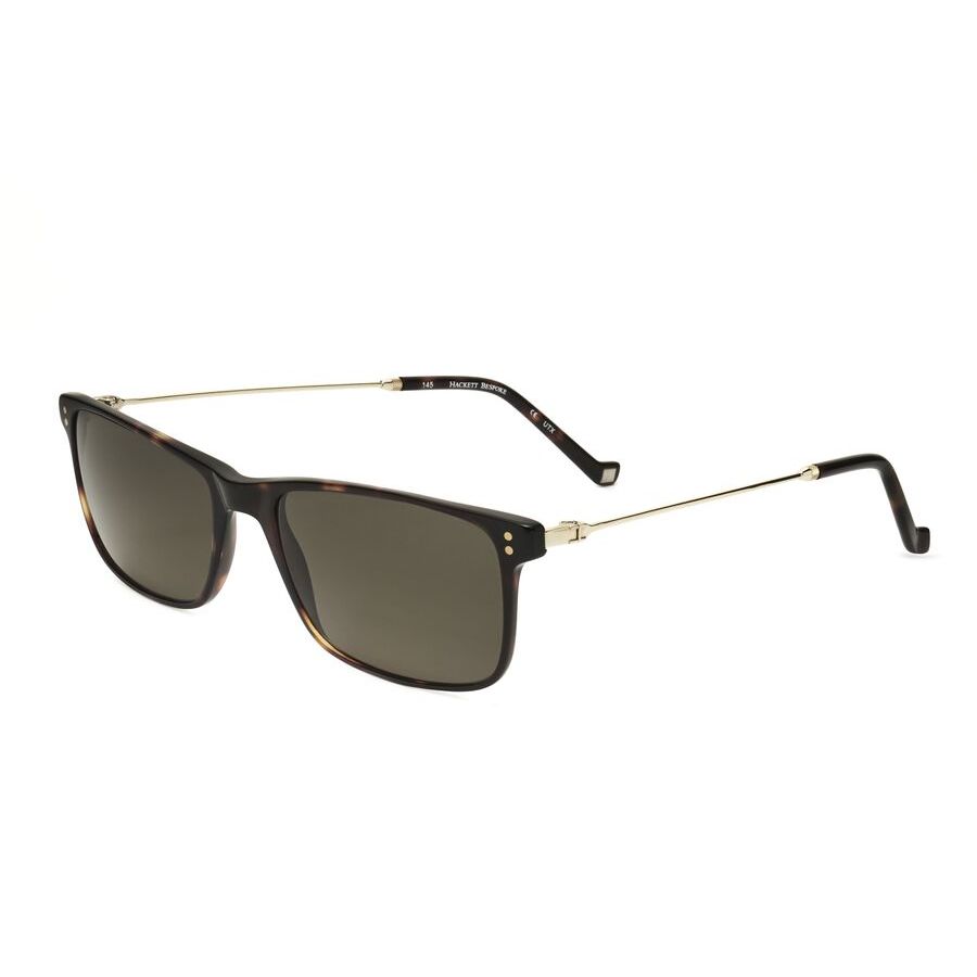hackett men's brown rectangular sunglasses hebs263 hackett men's brown rectangular sunglasses hebs263