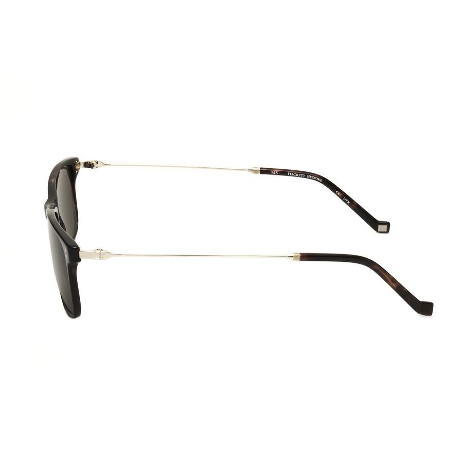 hackett men's brown rectangular sunglasses hebs263 hackett men's brown rectangular sunglasses hebs263