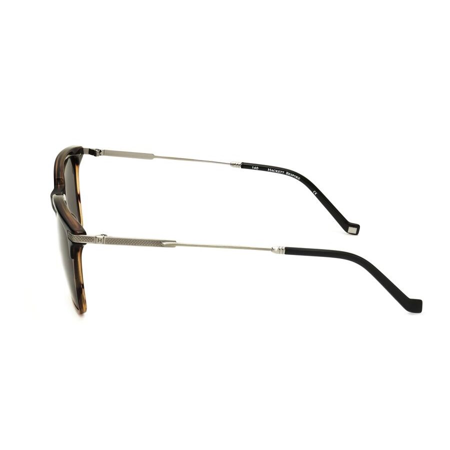 hackett men's brown rectangular sunglasses hebs273 039 1 hackett men's brown rectangular sunglasses hebs273 039 1