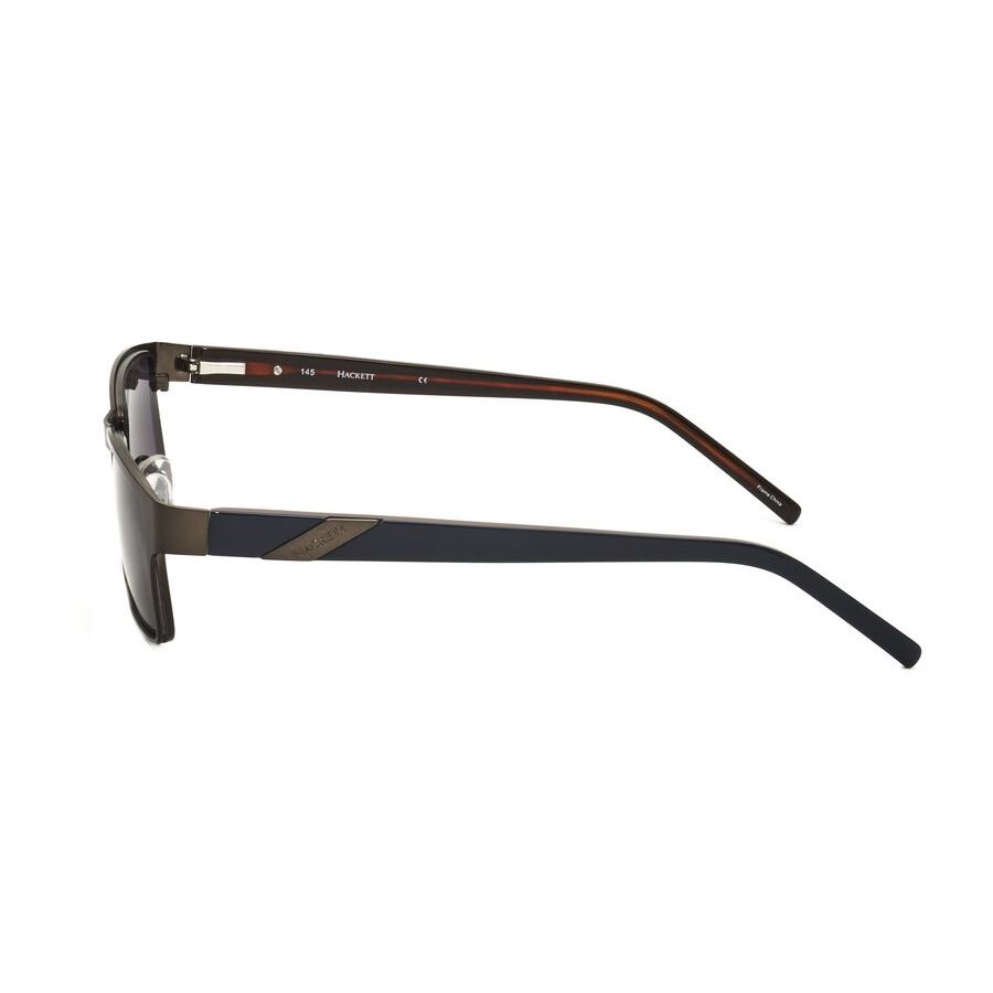 hackett men's brown rectangular sunglasses heks1091 001 2 hackett men's brown rectangular sunglasses heks1091 001 2