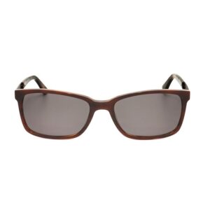 hackett men's brown rectangular sunglasses heks1245